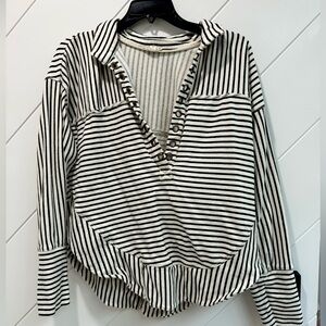 Anthropologie Pilcro striped top
